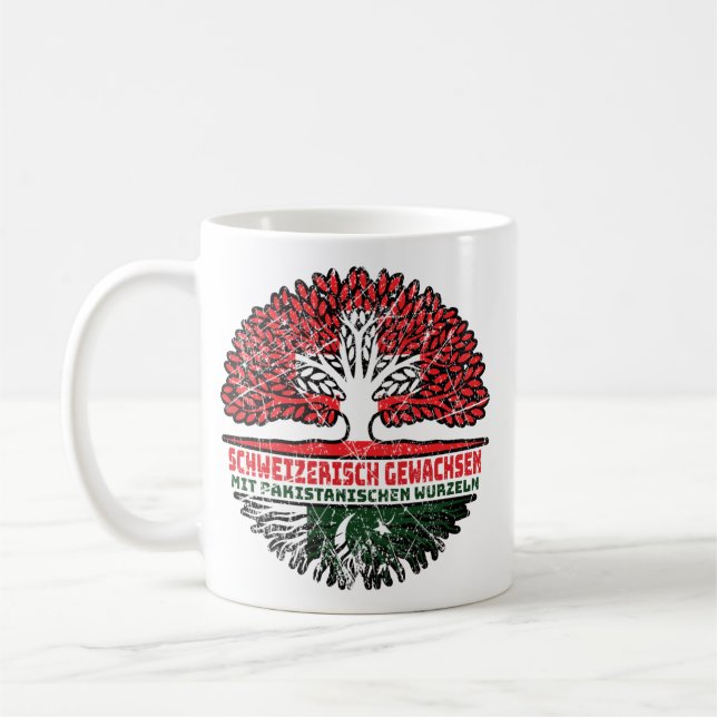 Mug Pakistan Arbre suisse pakistanais (Gauche)