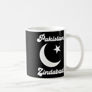Mug Pakistan Zindabad Dil Dil Pakistani Drapeau Cardia