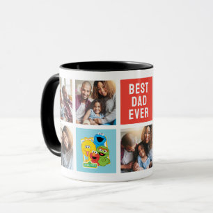 Mug Pal de rue Sésame Papa Photo Collage