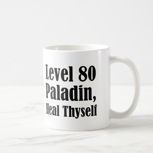 Mug Paladin niveau 80, Guéris-Toi (Droite)