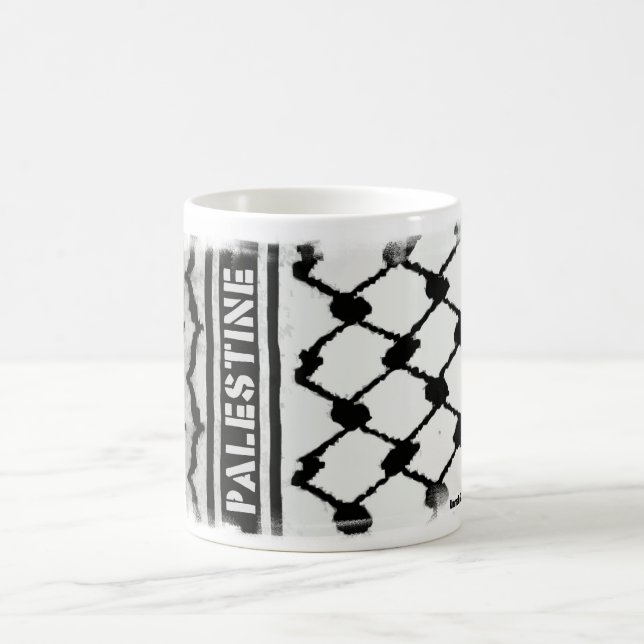 Mug Palestine Keffiyah (Centre)
