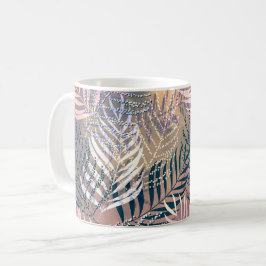 Mug Palm feuille, tropical, Botanique, feuille, jungle