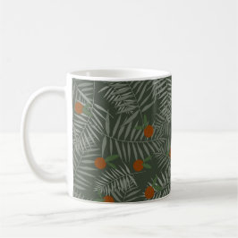 Mug Palm Feuilles & Oranges