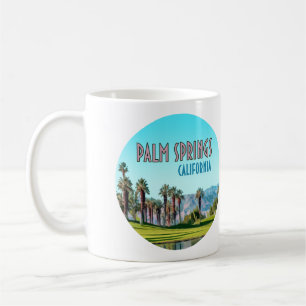Mug Palm Springs Californie Vintage