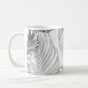 Mug Palmiers monochromes Bliss 1 #tropical #art