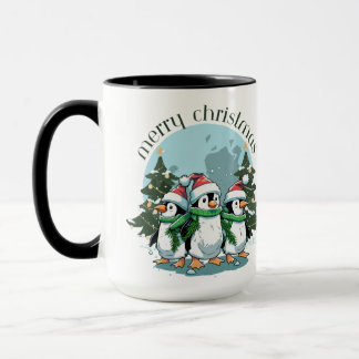 Mug "Pals de pingouin : Joyeux Noël de Mug"