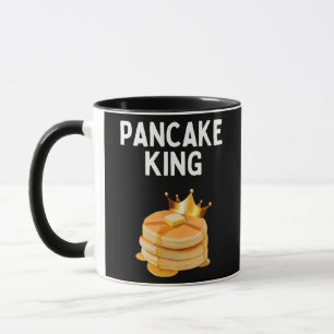 Mug Pancake King drôle Pancake Lover Pancake King 