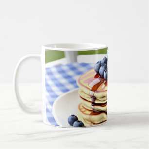 Mug Pancakes aux bleuets