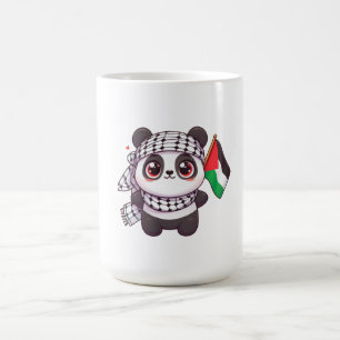 Mug Panda avec la paix en Palestine