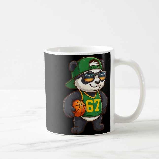 Mug Panda Basketball 67 Gen Alpha Slang Srts Men Boys  (Droite)