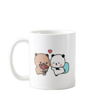 Panda bear, bubu et dudu câlin