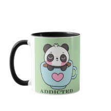 Panda bébé accro