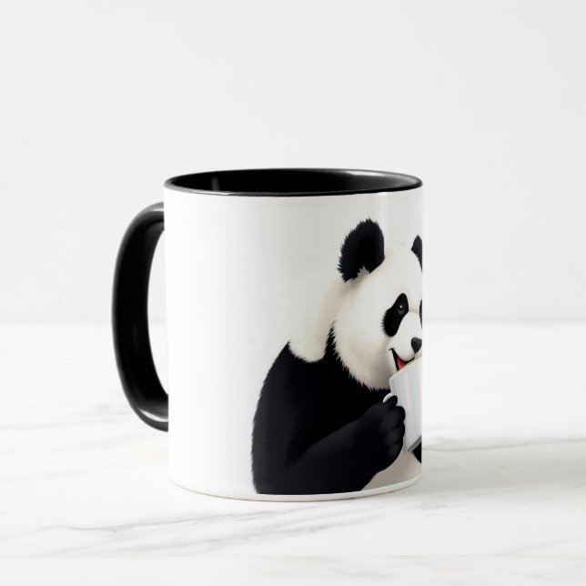 Mug Panda & Café (Devant gauche)