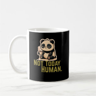 Mug Panda Fatigué Adorable avec Café Douce Relaxatio