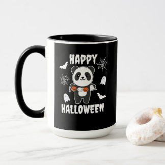 Mug Panda Happy Halloween