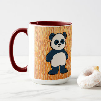 Mug Panda joli caricature en bambou