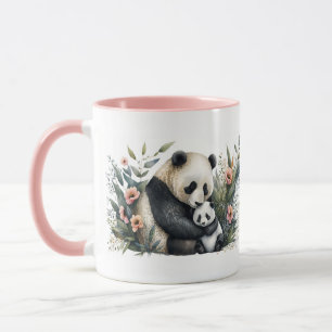 Mug Panda Mère et Petit