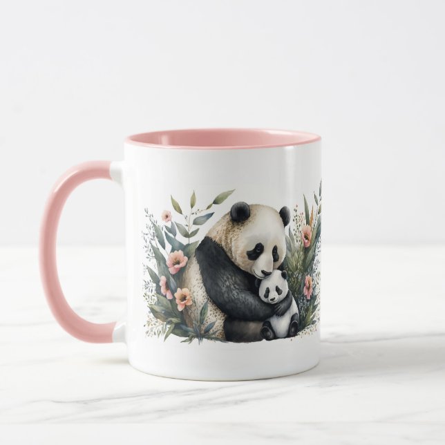 Mug Panda Mère et Petit (Gauche)