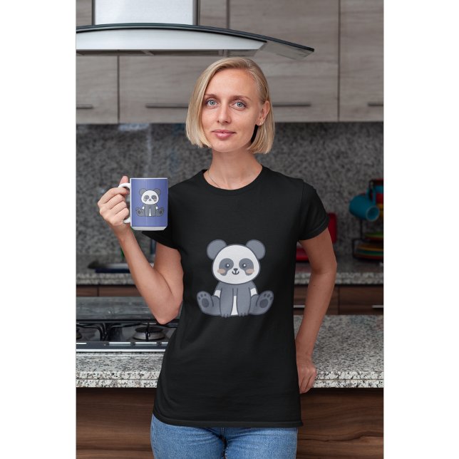 Mug Panda Mignon Kawaii Assis - Création Adorable (Créateur téléchargé)