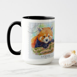 Mug Panda roux