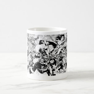 Mug Panneau comique nocturne le plus noir