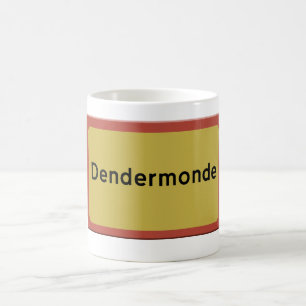 Mug Panneau de nom de ville de Termonde