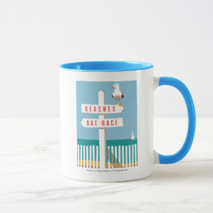 Mug Panneau de plage