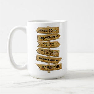 Mug Panneau de style "MASH" personnalisable version 2.