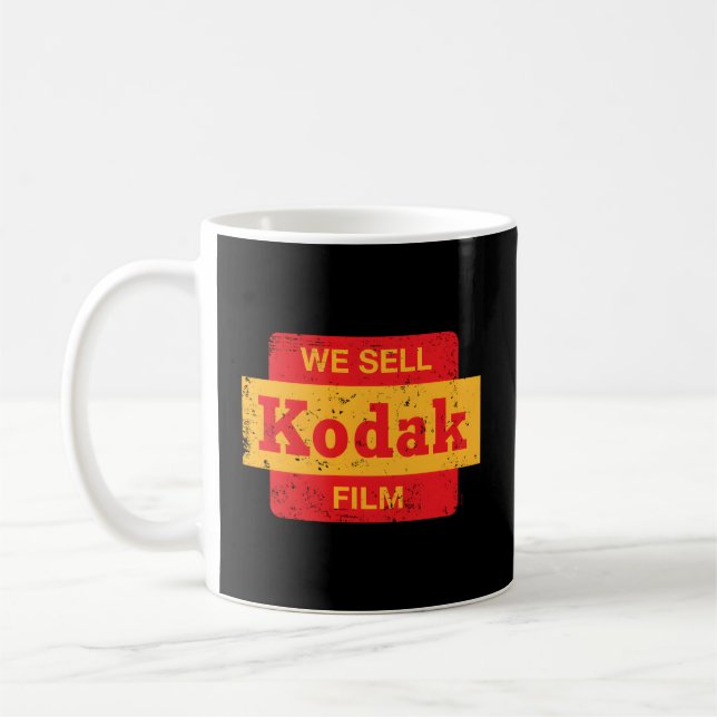 Mug Panneau de vente au détail 'We Sell Kodak Film' (Gauche)