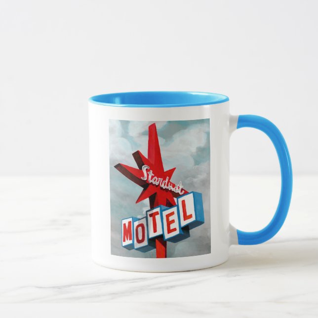 Mug Panneau du Motel Stardust (Droite)