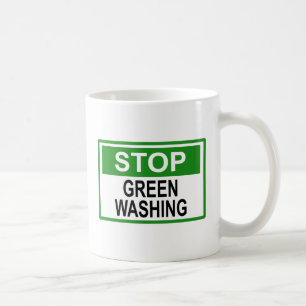 Mug Panneau Stop au Greenwashing