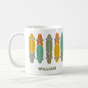 Mug Panneaux de ski Vintages Rétro Personnalisés