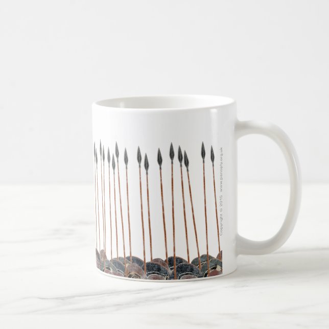 Mug Panoplie - champ des lances grecques de hoplite (Droite)