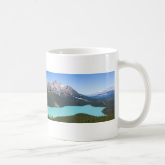 Mug Panorama de lac Peyto, Banff Alberta