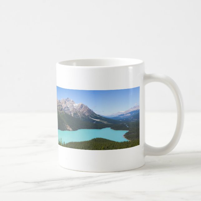 Mug Panorama de lac Peyto, Banff Alberta (Droite)