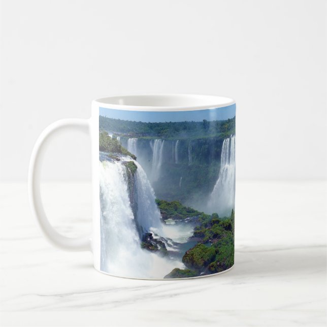 Mug Panorama des cascades d'Iguazu du Brésil (Gauche)