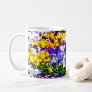 Mug Pansies