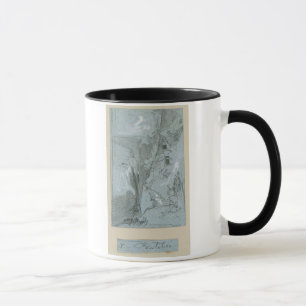 Mug Pantalica, des 'vues de la Sicile (craie et
