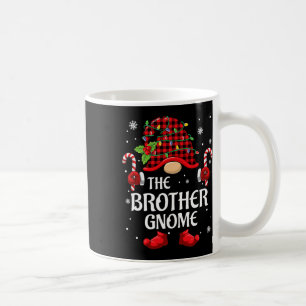 Mug Pantalon de pyjama de Noël assorti Gnome frère pou