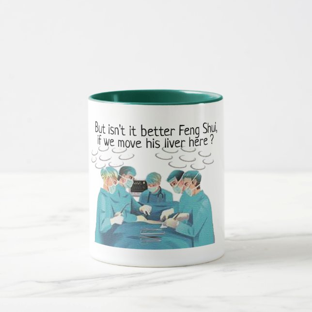 Mug pantalon médical de hip Feng shui (Centre)