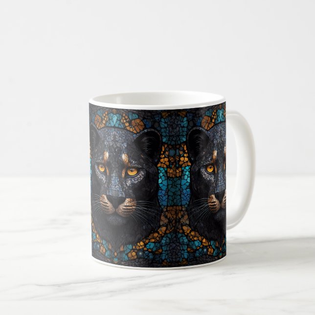 Mug Panthère noire (Devant droit)