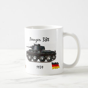 Mug Panzer 38t - Réservoir de WW II
