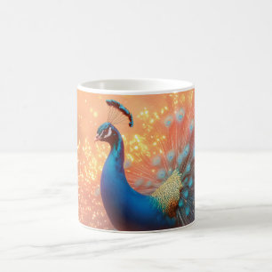 Mug Paon majestueux au plumage vibrant