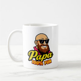 Mug Papa 100% fun 