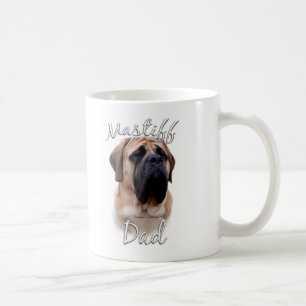 Mug Papa 2 de mastiff (faon)