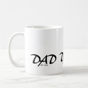 Mug Papa a établi un nouveau cadeau pour papa