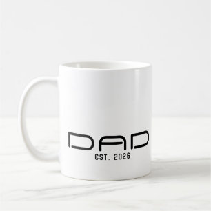 Mug Papa a fondé un nouveau cadeau pour papa