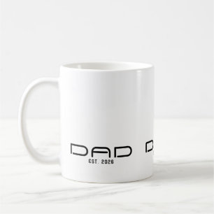 Mug Papa a fondé un nouveau cadeau pour papa