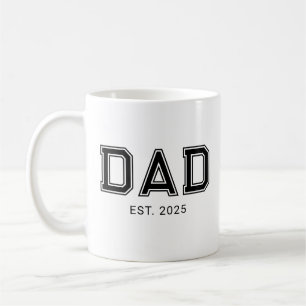 Mug Papa a fondé un nouveau cadeau pour papa