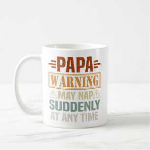 Mug Papa Avertissement Peut Tomber Soudainement À Tout